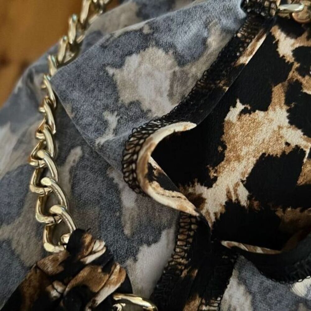 THALIA ANIMAL PRINT Top Size Medium - Picture 5 of 5